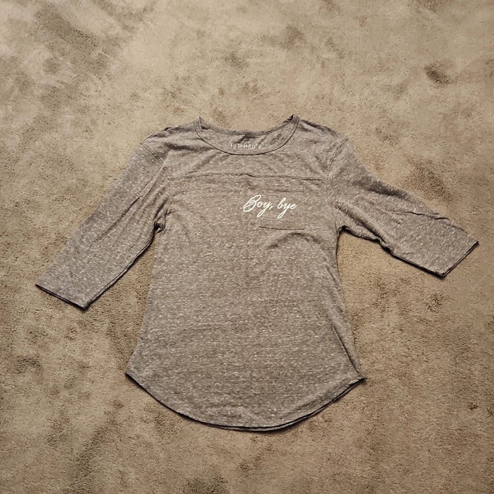 Fifth Sun Inscribed Top
